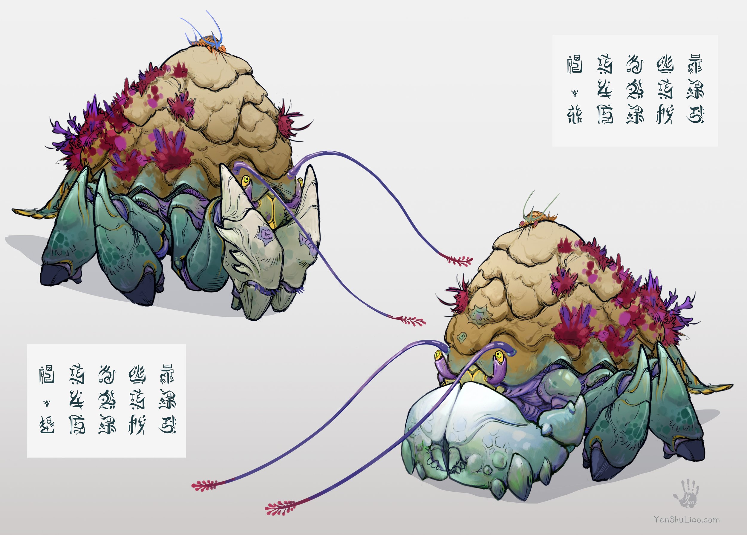 Monster Menagerie of My Mind — Yen Makes Art!